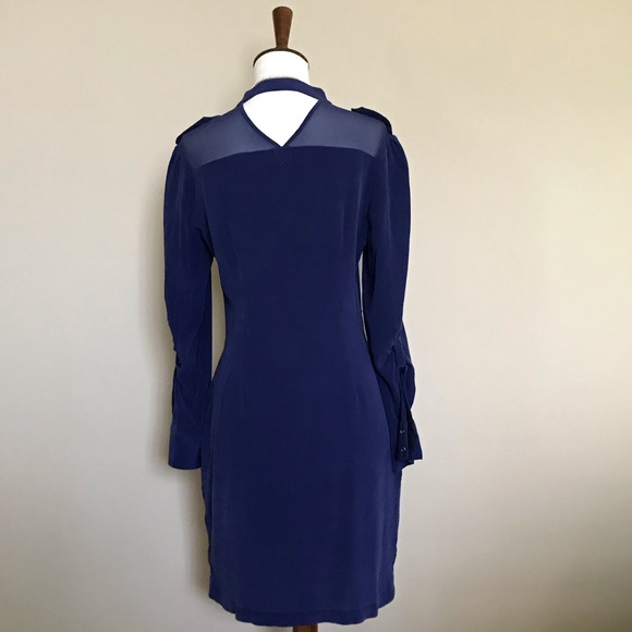 Bebe 100% Mulberry Silk Dress - Picture 5 of 7